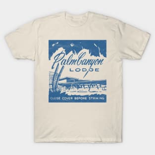 Palm Canyon Lodge / Vintage Matchbook Art T-Shirt